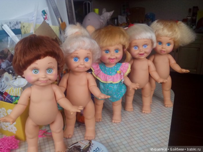 Реабилитация кукол Galoob Baby Face
