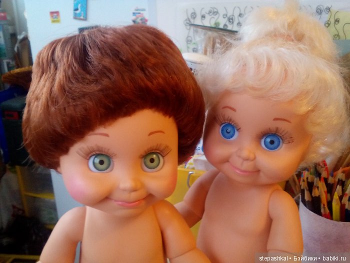 Реабилитация кукол Galoob Baby Face