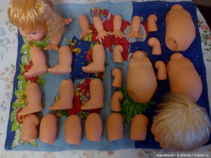 Реабилитация кукол Galoob Baby Face