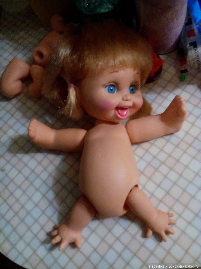 Реабилитация кукол Galoob Baby Face (фото 8)