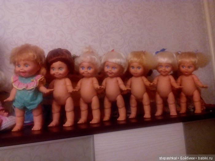 Реабилитация кукол Galoob Baby Face