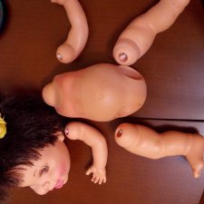 МК Перетяжка куклы банной серии Galoob Baby Face