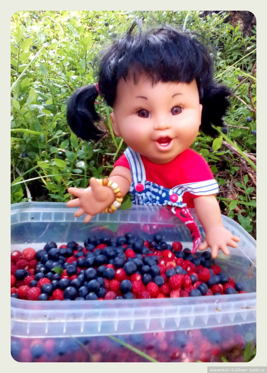 Ягодное настроение — Куклы Galoob Baby Face (Фейсинки): винтаж 90