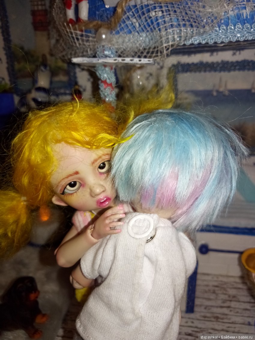 Из жизни маленьких человечков или прибавление в кукольном семействе (фото 9)