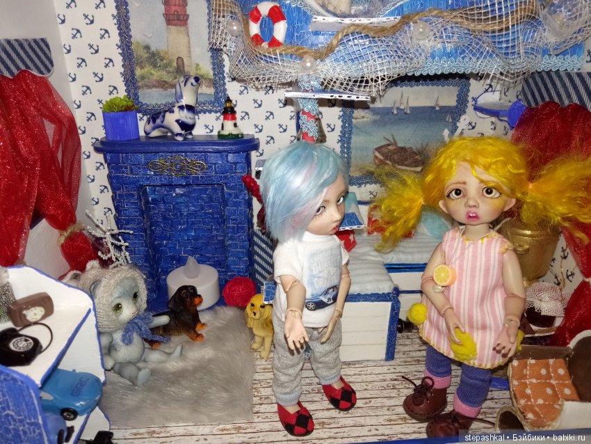 Из жизни маленьких человечков или прибавление в кукольном семействе (фото 10)