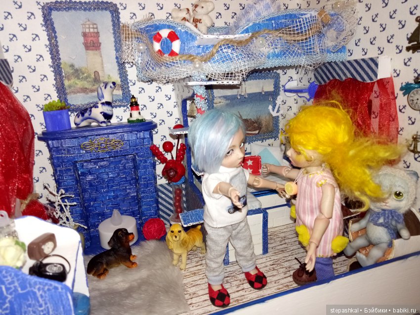 Из жизни маленьких человечков или прибавление в кукольном семействе (фото 7)