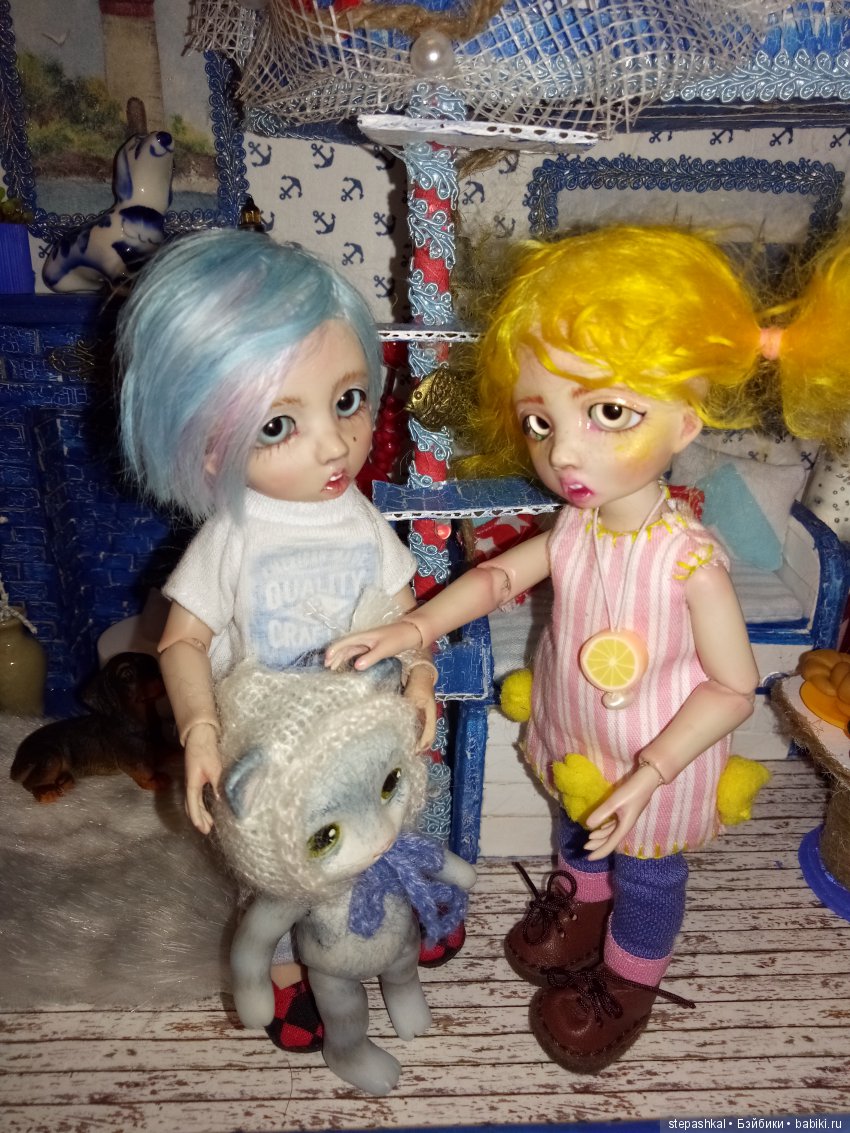 Из жизни маленьких человечков или прибавление в кукольном семействе