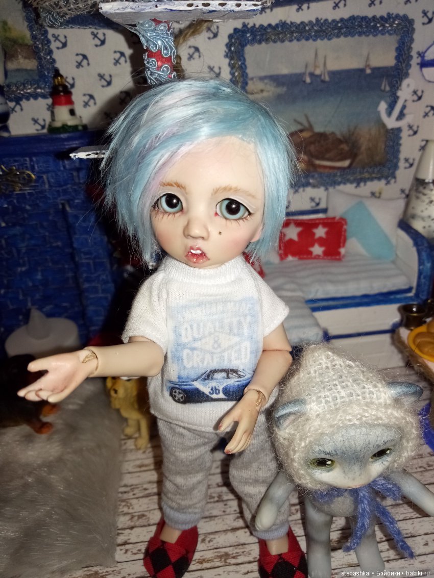 Из жизни маленьких человечков или прибавление в кукольном семействе (фото 6)