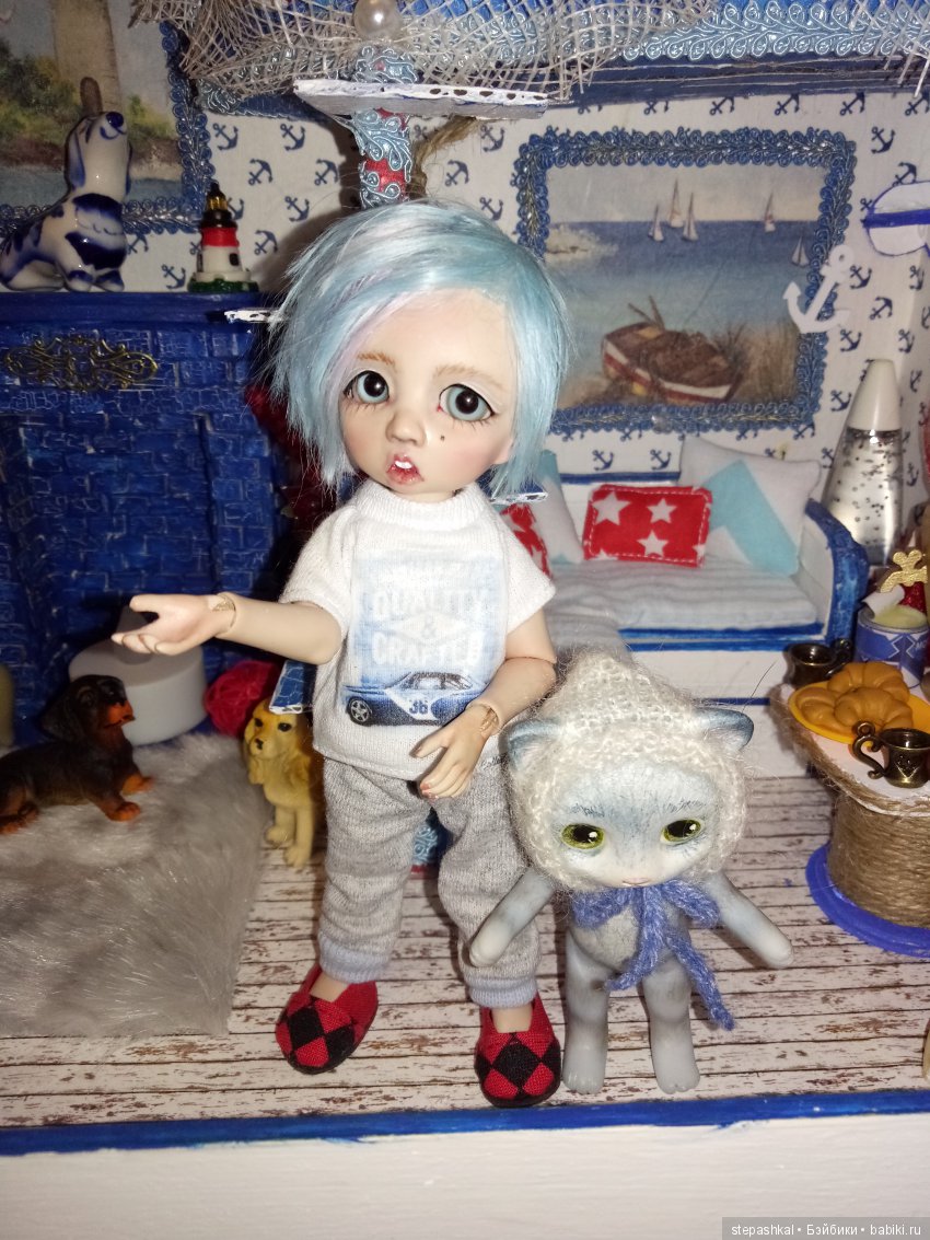 Из жизни маленьких человечков или прибавление в кукольном семействе (фото 3)