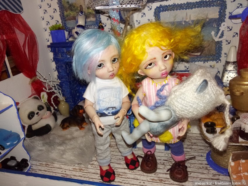 Из жизни маленьких человечков или прибавление в кукольном семействе
