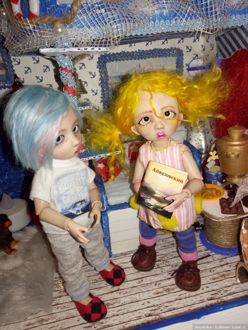 Из жизни маленьких человечков или прибавление в кукольном семействе