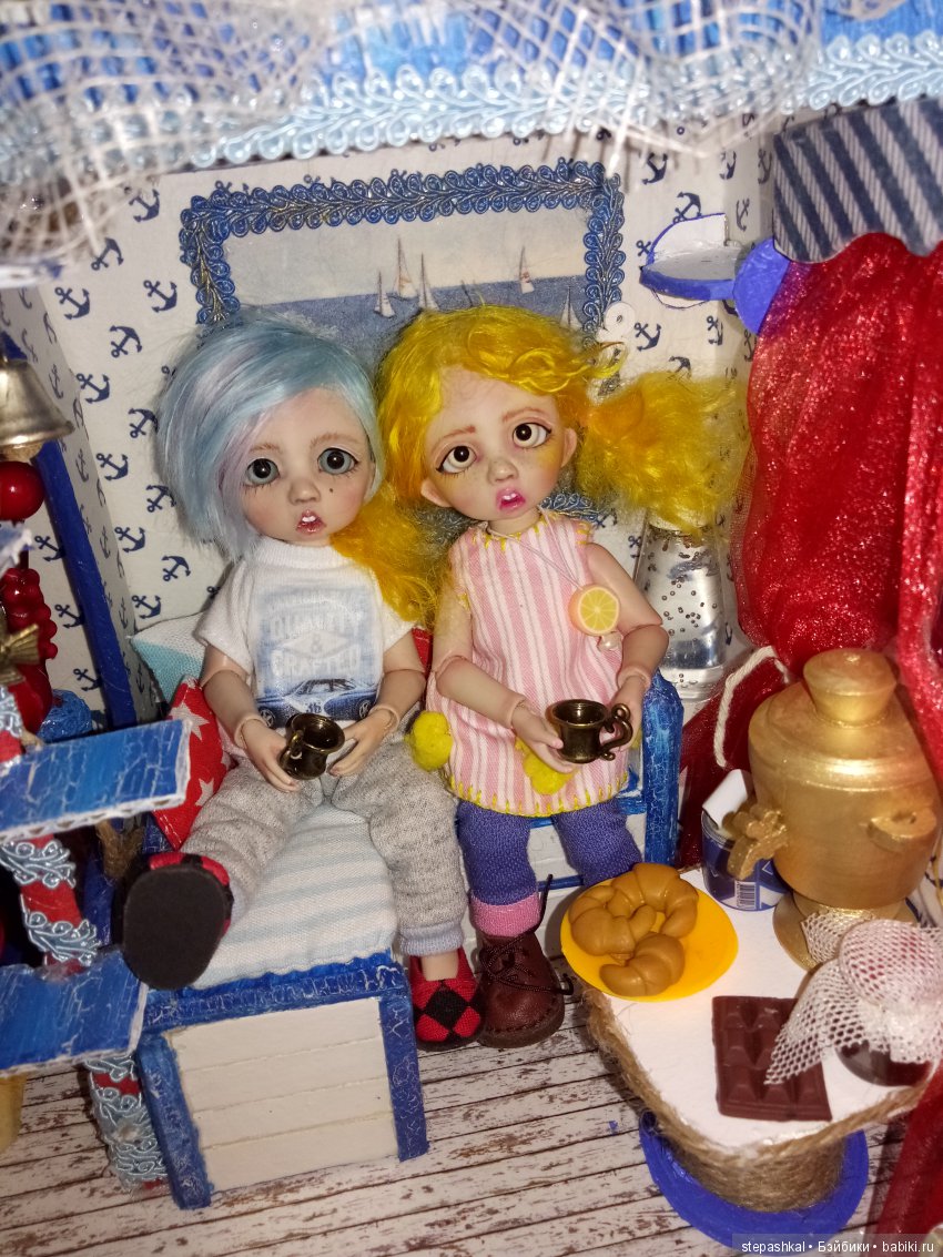 Из жизни маленьких человечков или прибавление в кукольном семействе