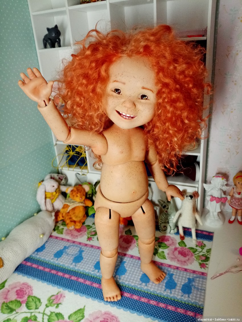 Моя-моя Манюня — Лепка авторских кукол: полимерная глина