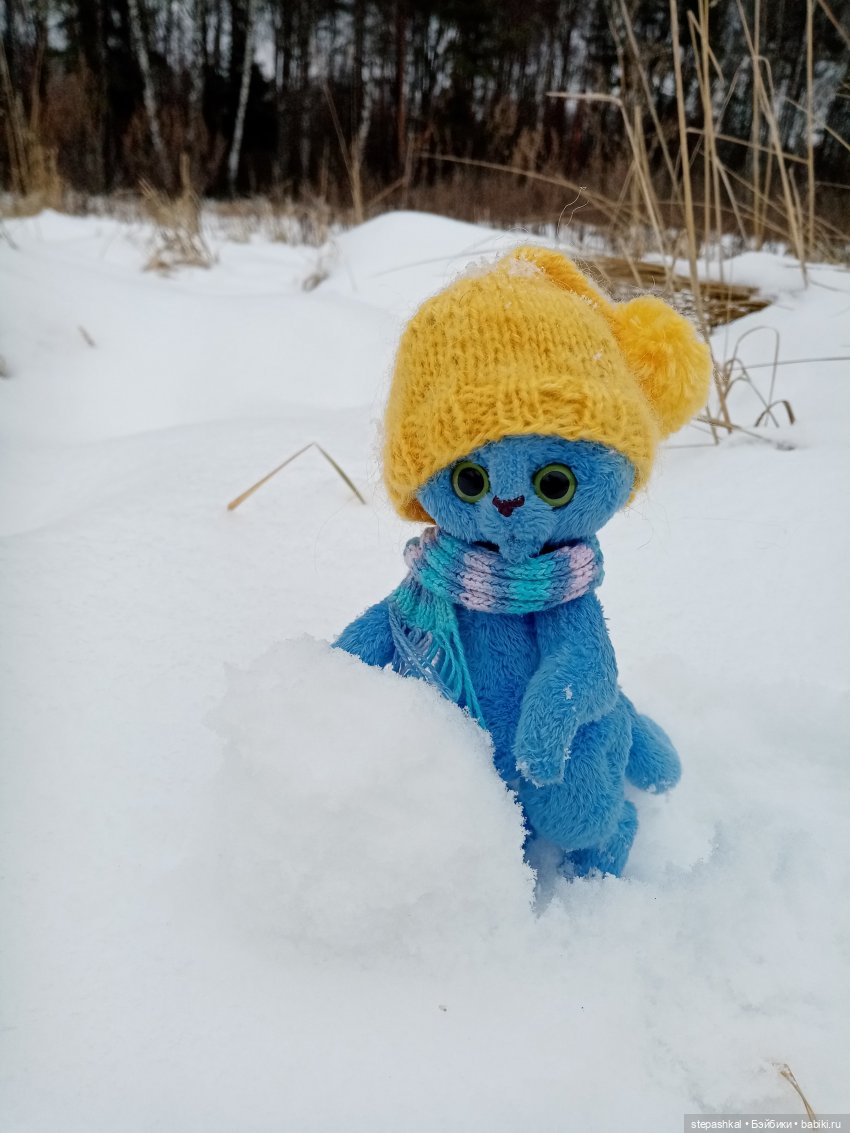 Три кота и один Такс — Домашние фото авторских игрушек: Тедди