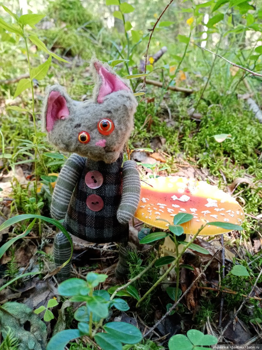 Три кота и один Такс — Домашние фото авторских игрушек: Тедди (фото 3)