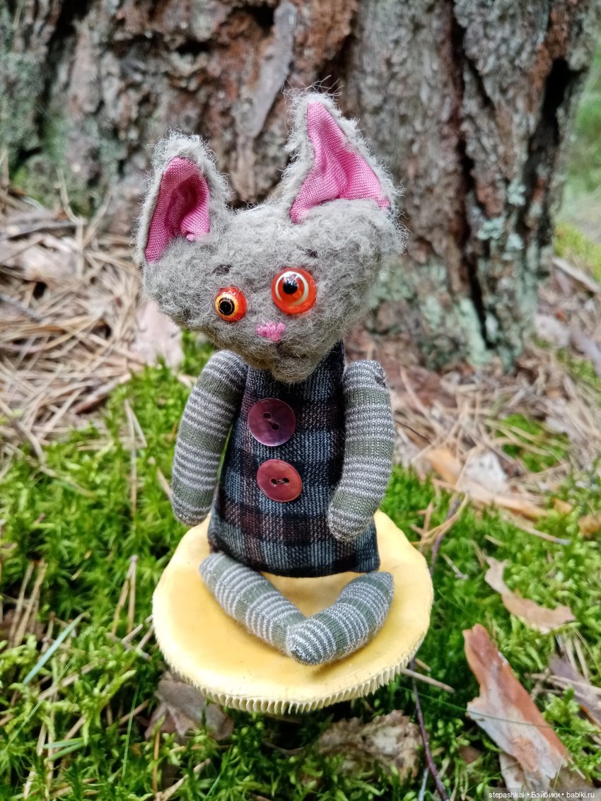 Три кота и один Такс — Домашние фото авторских игрушек: Тедди