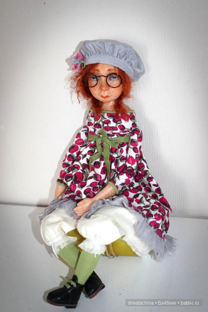 Рада познакомить, моя Люська. Авторская кукла