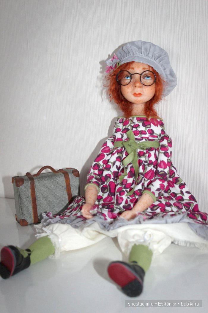 Рада познакомить, моя Люська. Авторская кукла