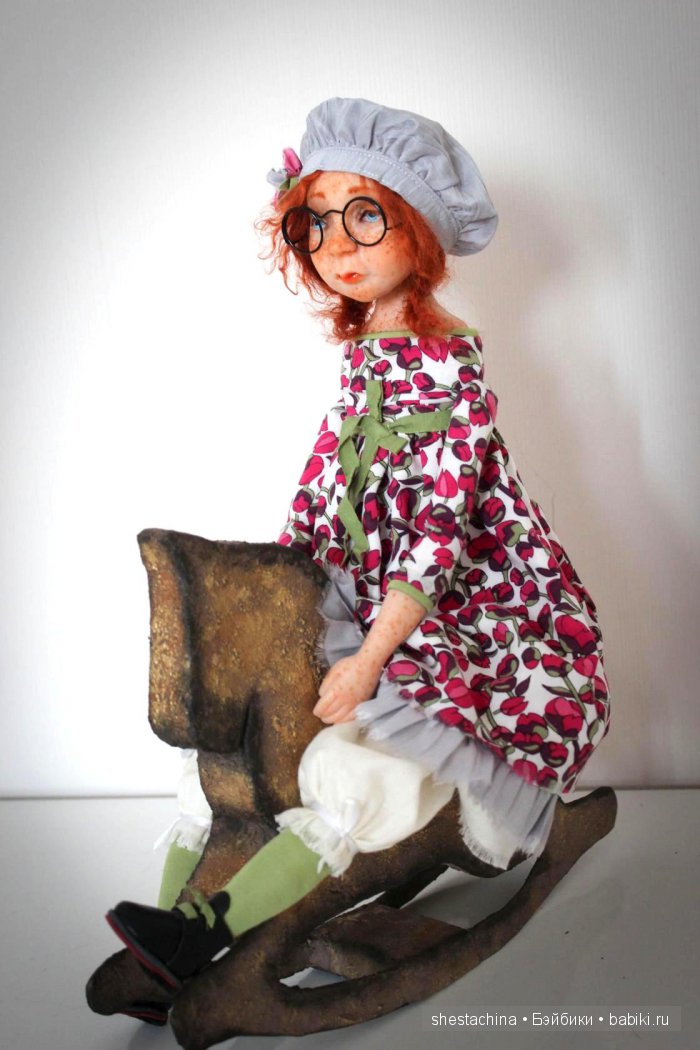 Рада познакомить, моя Люська. Авторская кукла (фото 3)