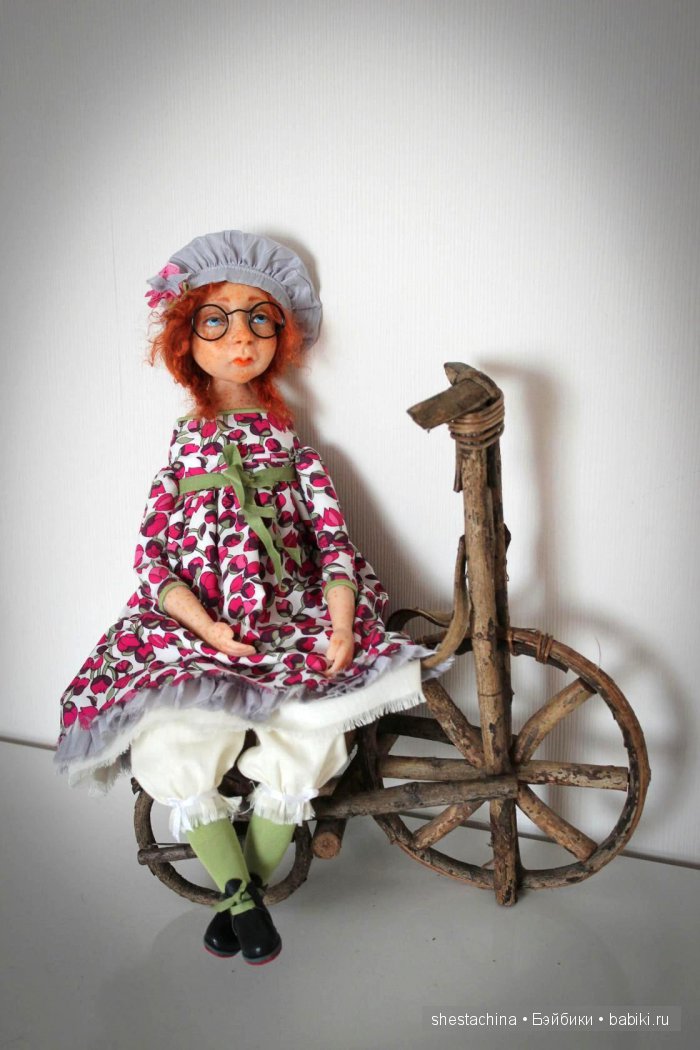 Рада познакомить, моя Люська. Авторская кукла (фото 9)