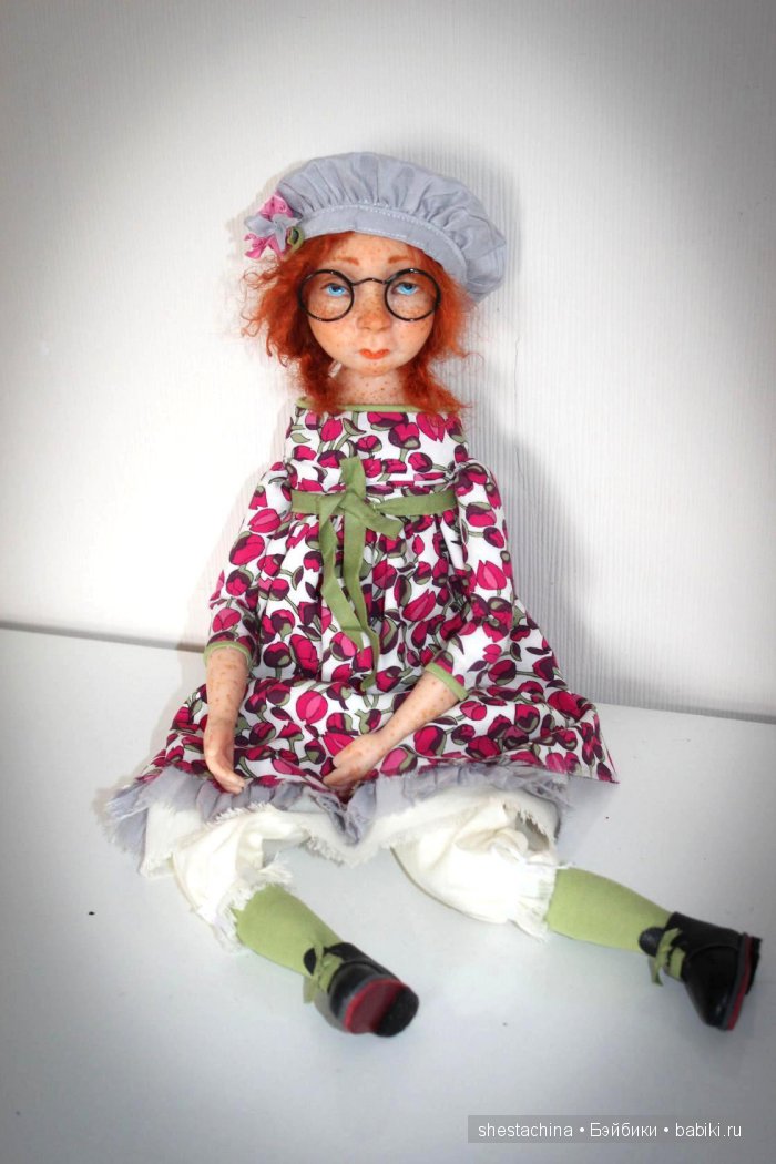 Рада познакомить, моя Люська. Авторская кукла (фото 6)