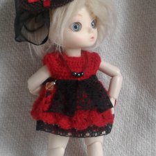 В след уходящему лету... Новые образы для Ай и других кукол схожего размера.