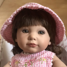 Кукла "Baby button nose", "Носик пуговкой" от Эффанби