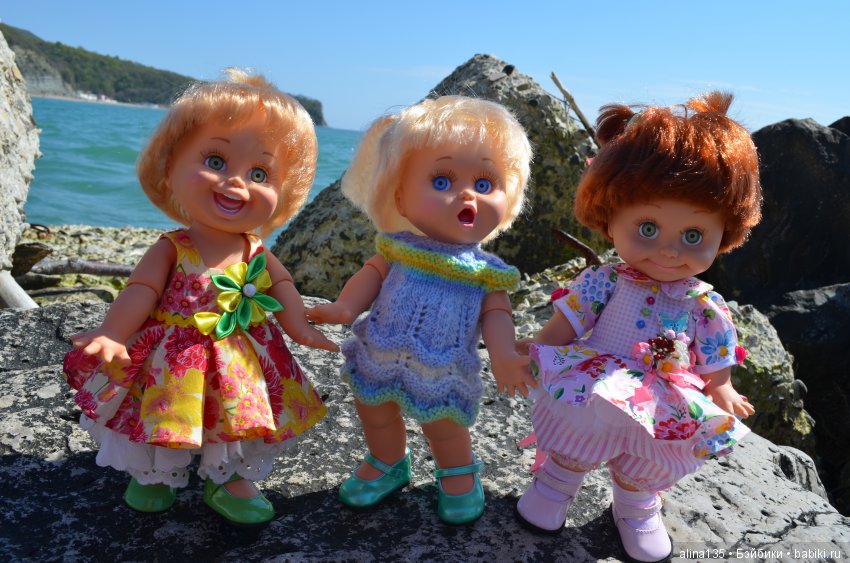 Голубушки на прогулке у моря (фото 8)