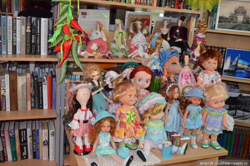 Библионочь с куколками — Выставки кукол и мишек Тедди: фоторепортажи