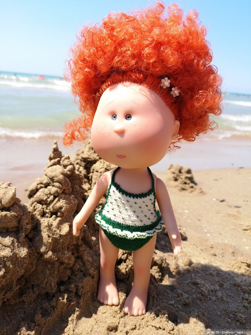 Сладкие булочки на море — Куклы Nines d'Onil (Нинес): Миа (Mia) (фото 7)