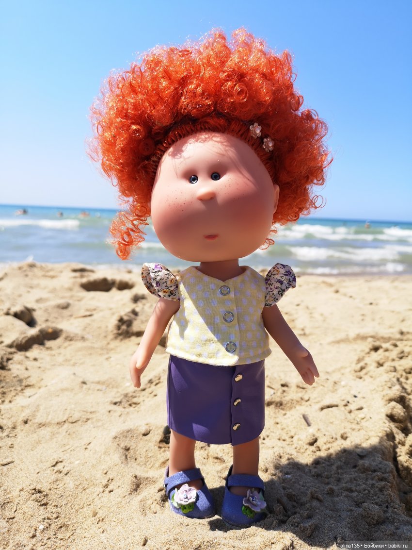 Сладкие булочки на море — Куклы Nines d'Onil (Нинес): Миа (Mia) (фото 8)