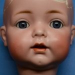 Антикварная кукла Олечка