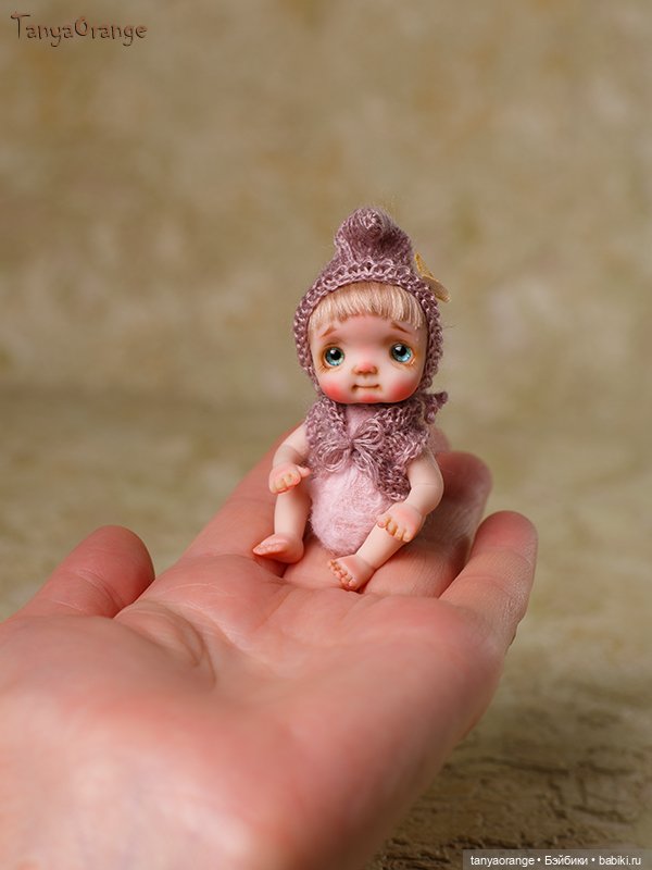 Миниатюрная кукла Татьяны Воробьёвой (фото 3)