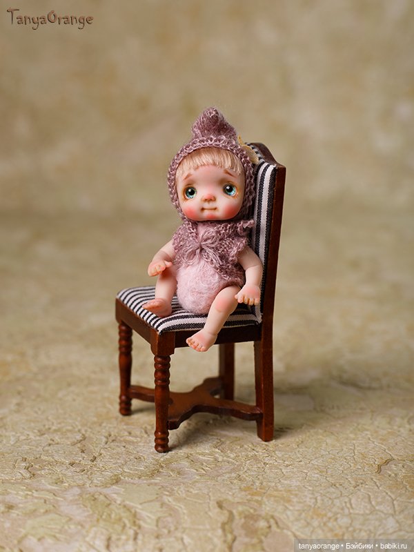 Миниатюрная кукла Татьяны Воробьёвой (фото 4)