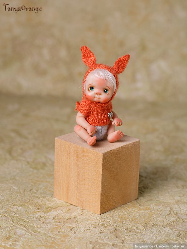 Миниатюрная кукла Морковка (фото 3)