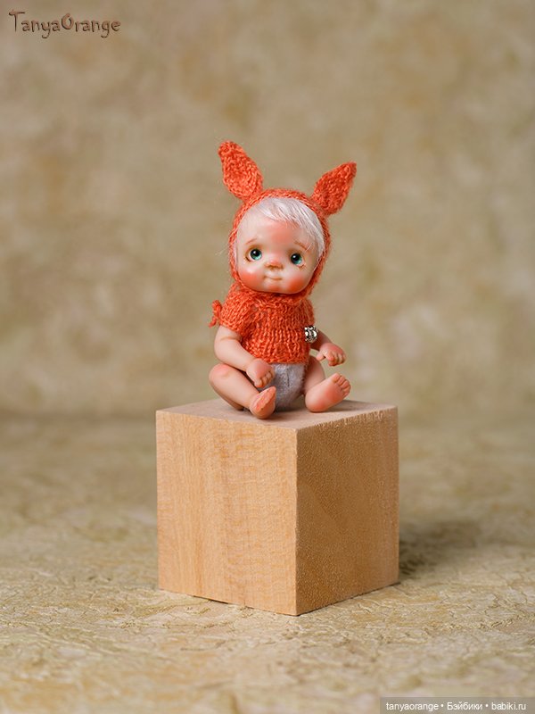 Миниатюрная кукла Морковка (фото 4)
