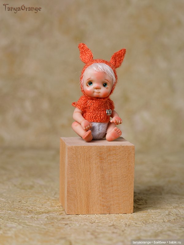 Миниатюрная кукла Морковка (фото 6)