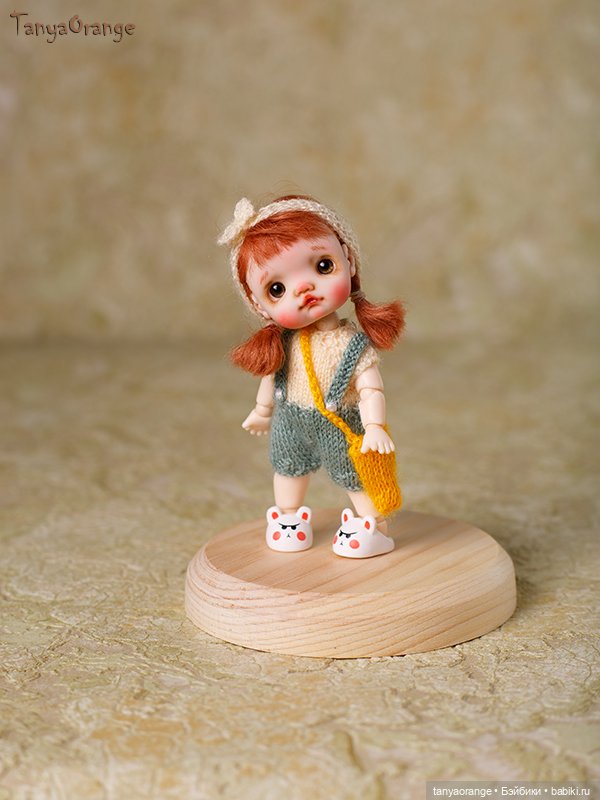 Малышка на теле мини YMY — Авторские миниатюрные куклы: лепка (фото 5)