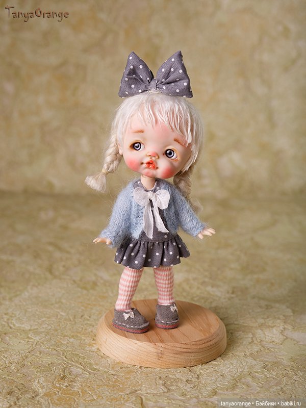 Герда малышка ob11 — Лепка авторских кукол: полимерная глина (фото 2)