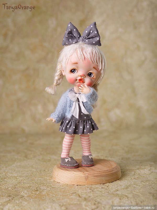 Герда малышка ob11 — Лепка авторских кукол: полимерная глина (фото 4)