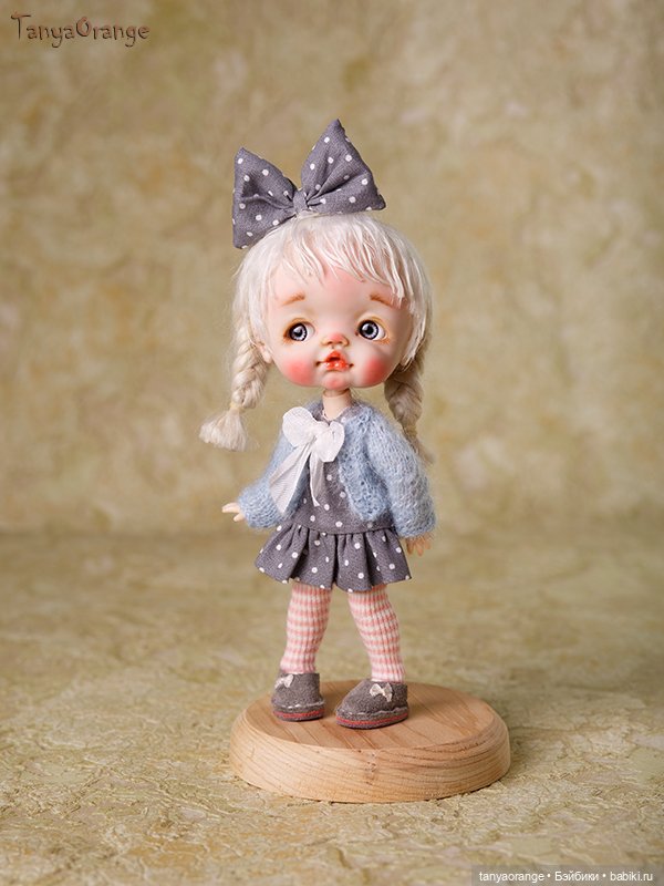 Герда малышка ob11 — Лепка авторских кукол: полимерная глина (фото 3)
