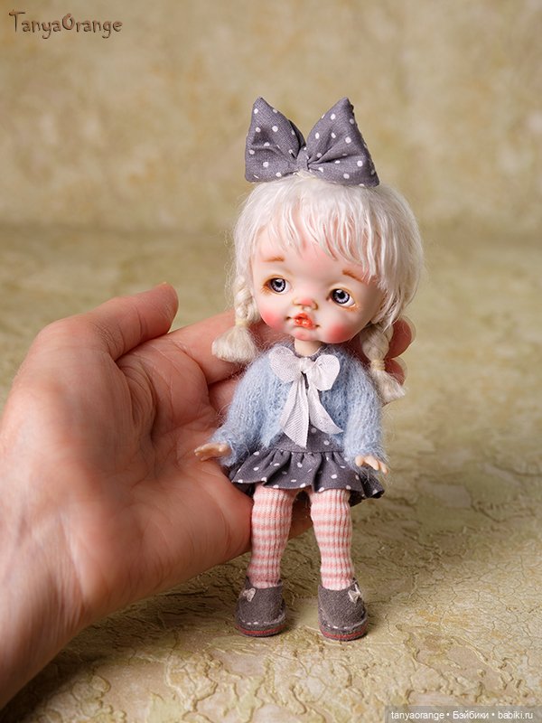 Герда малышка ob11 — Лепка авторских кукол: полимерная глина (фото 5)