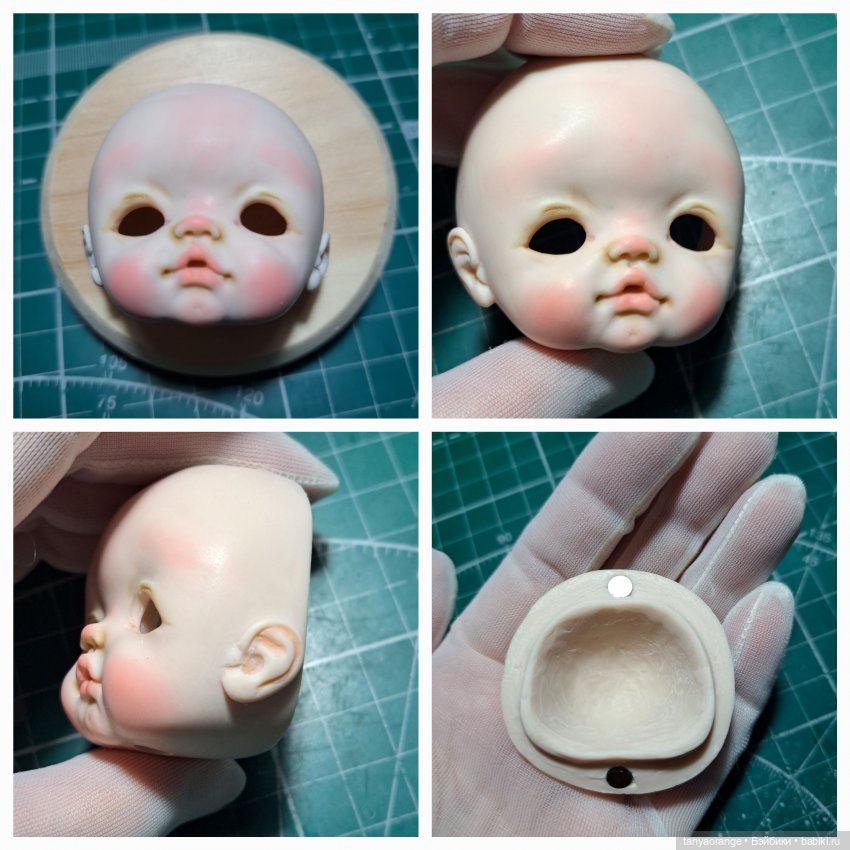 Герда малышка ob11 — Лепка авторских кукол: полимерная глина (фото 6)
