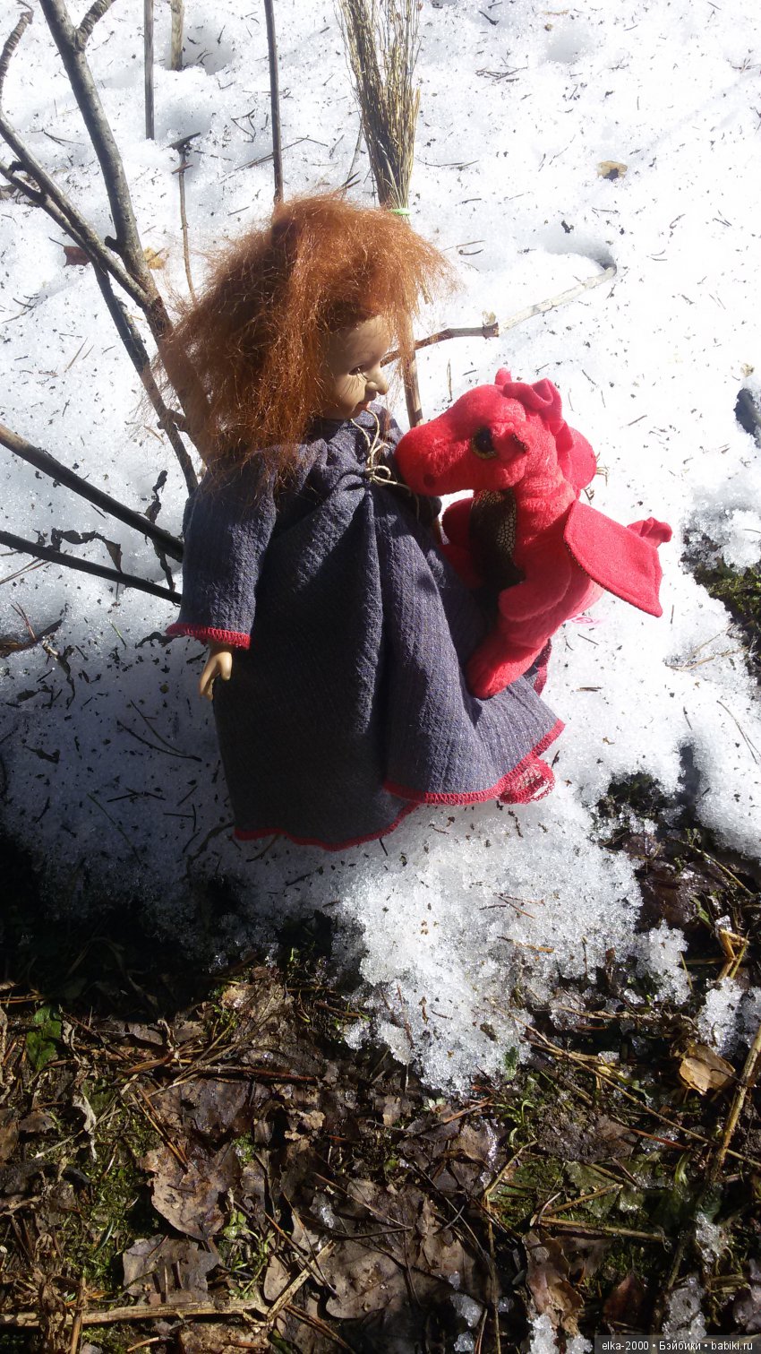 Баба-яга на выгуле — Куклы Carmen Gonzalez (Кармен Гонсалез): Мариетта (фото 6)