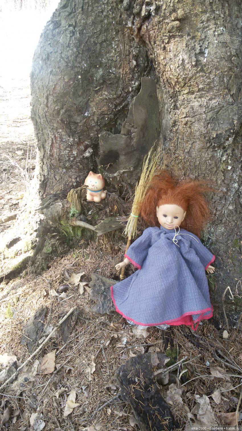 Баба-яга на выгуле — Куклы Carmen Gonzalez (Кармен Гонсалез): Мариетта (фото 7)