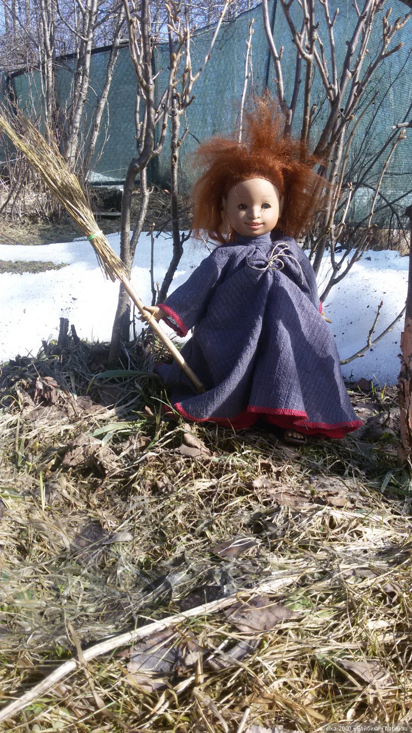 Баба-яга на выгуле — Куклы Carmen Gonzalez (Кармен Гонсалез): Мариетта