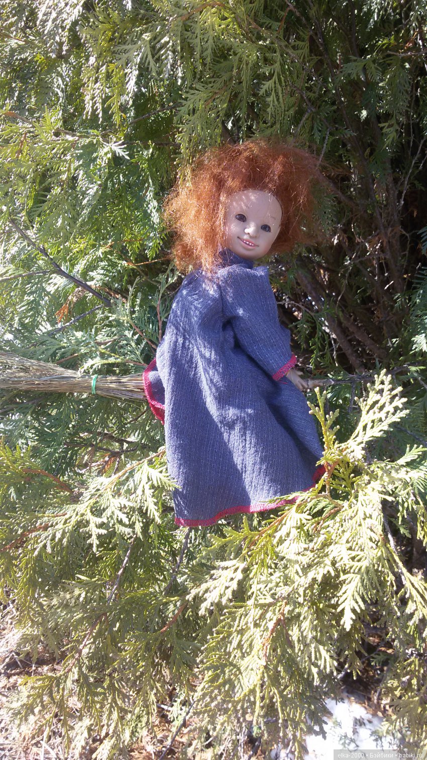 Баба-яга на выгуле — Куклы Carmen Gonzalez (Кармен Гонсалез): Мариетта (фото 3)