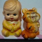 Девочка с тигренком. СССР