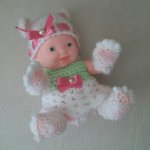 Комплект для маленькой куколки "Котенок"