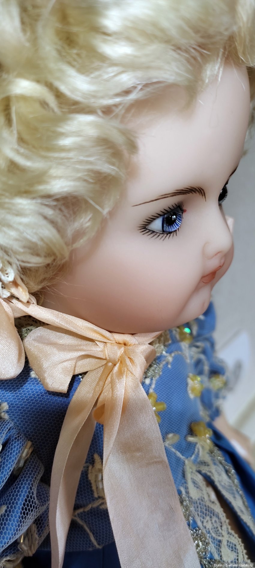 Одна из моих новых работ. Восковая кукла-реплика антикварного Schmitt et Fils